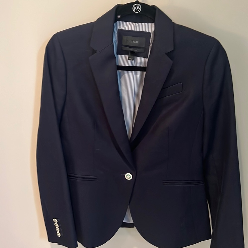 JCrew Campbell Blazer in Navy Blue.